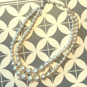 Faux pearls